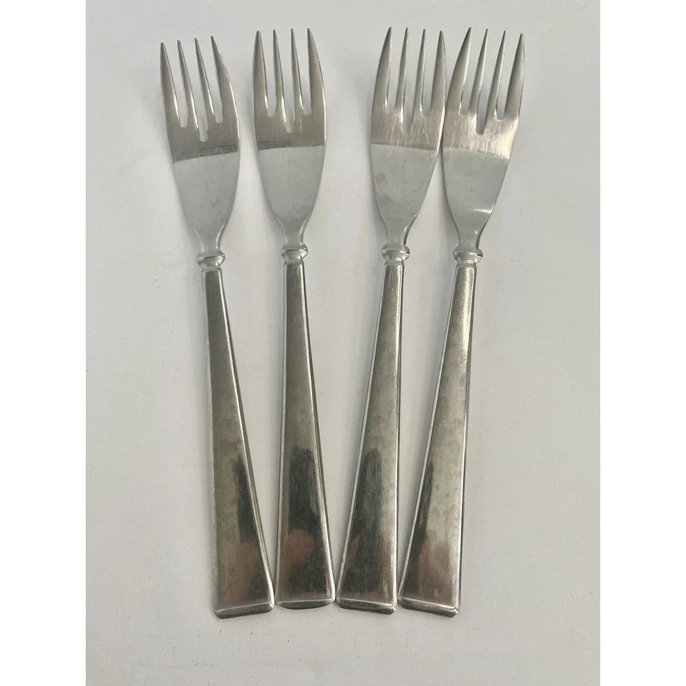 Salad Forks Stanley Roberts Rogers SRB60 Japan Stainless Lot Of 4 Replacements